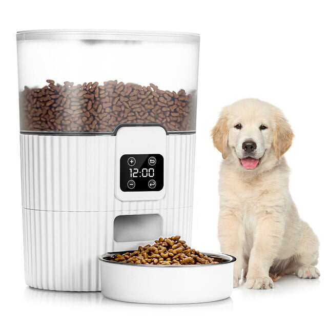 Household goods Smart Pet Feeder Cat And Dog Automatic Food Dispenser  Auto Dogs Cats Pet Timing Feeding For Small And Medium Pet Supplies