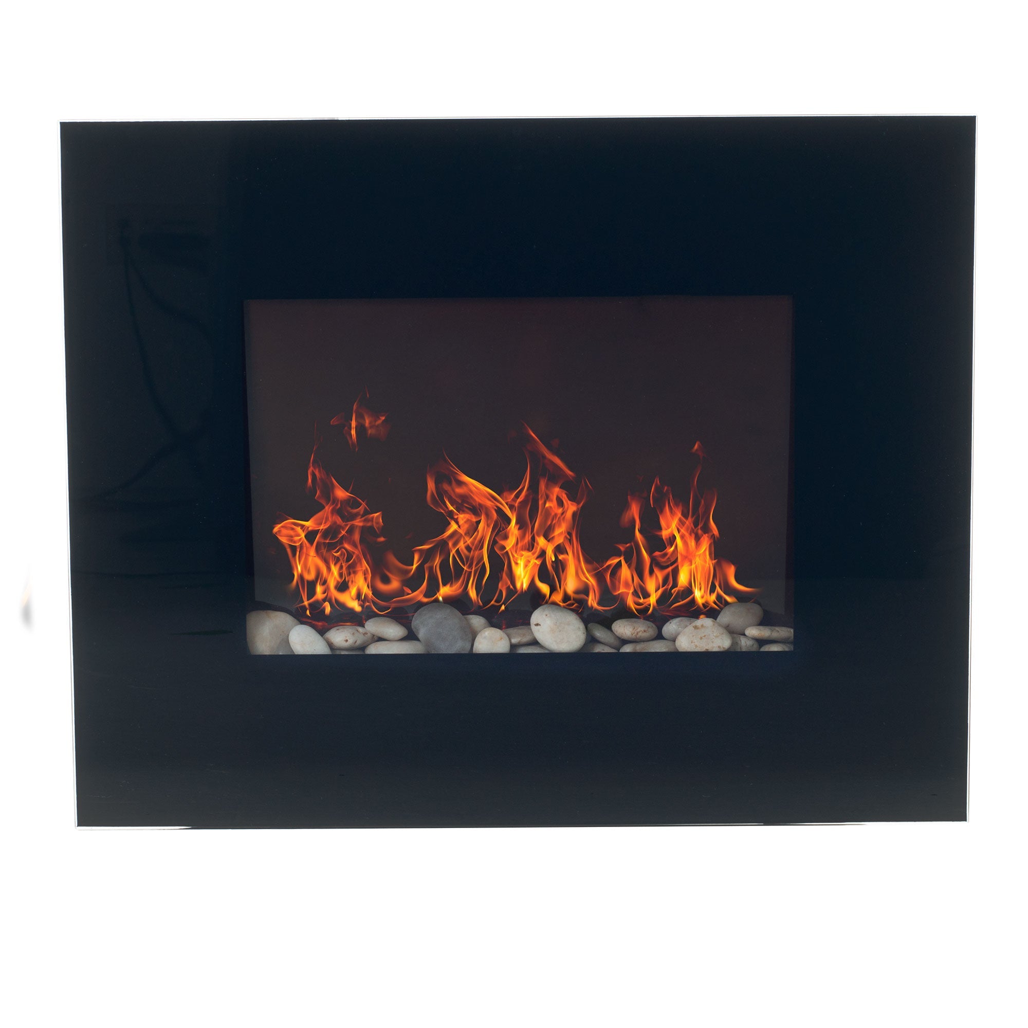 Northwest 26 " Glass Wall Mounted Electric Fireplace