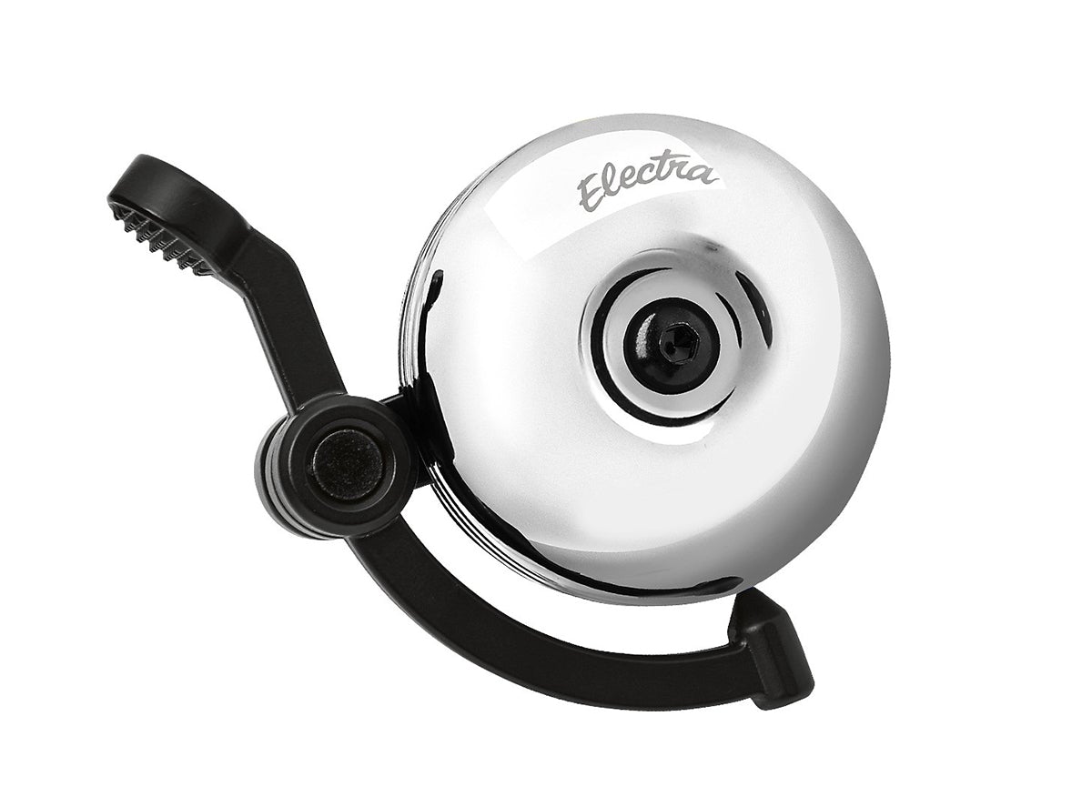 Electra Domed Linear Bike Bell - Polished Chrome