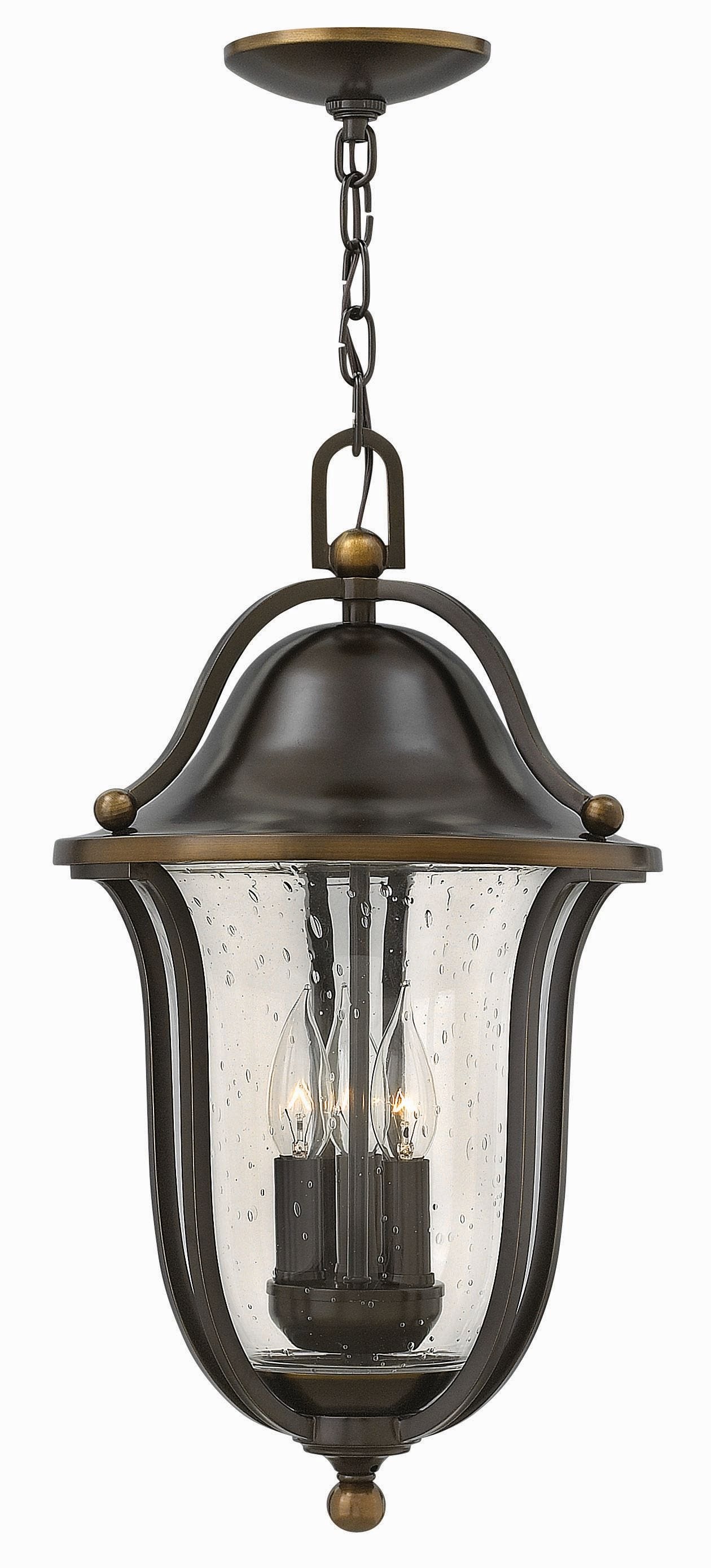 3 Light Outdoor Hanging Lantern Bailey Street Home 81-Bel-1801901