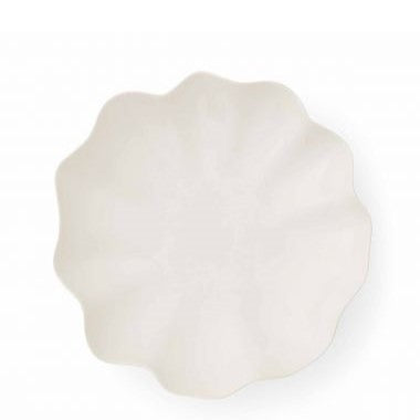 Floret Large Serving Bowl - Creamy White