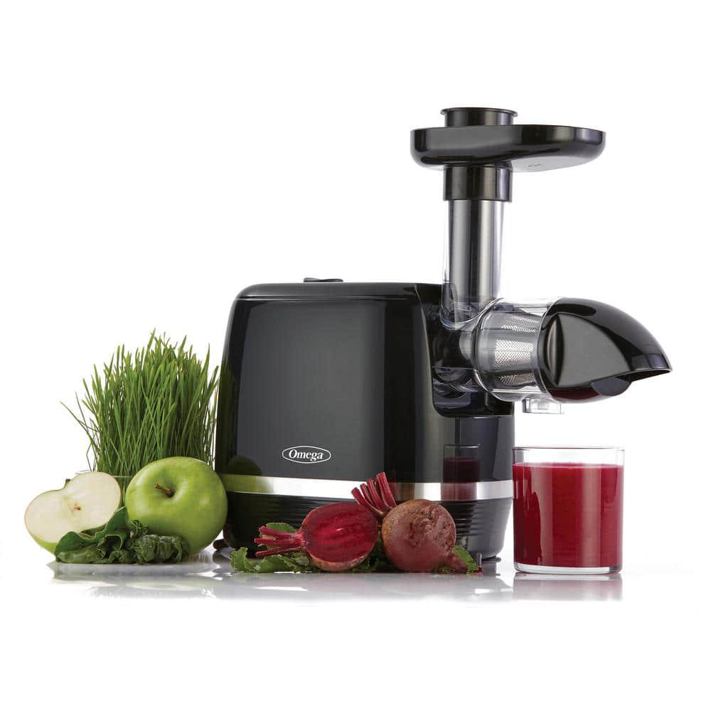 Omega Cold Press Black 365Juicer Slow Masticating Juice Extractor