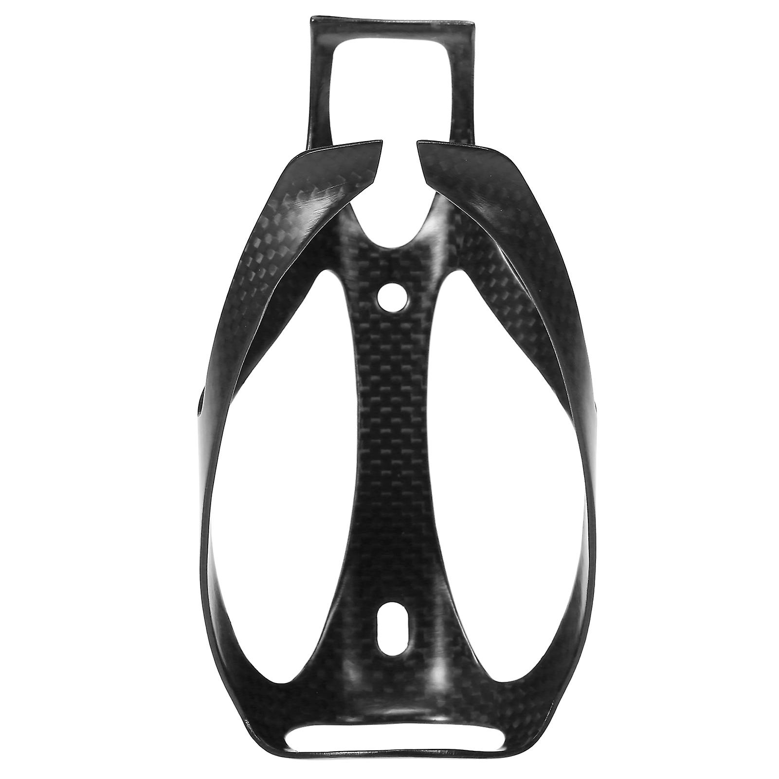 Bike Water Bottle Holder Carbon Fiber Drinking Kettle Cage Lightweight Bicycle Water Bottle Mount Gloss Or Matte Bottle Brackets For Road And Mountain