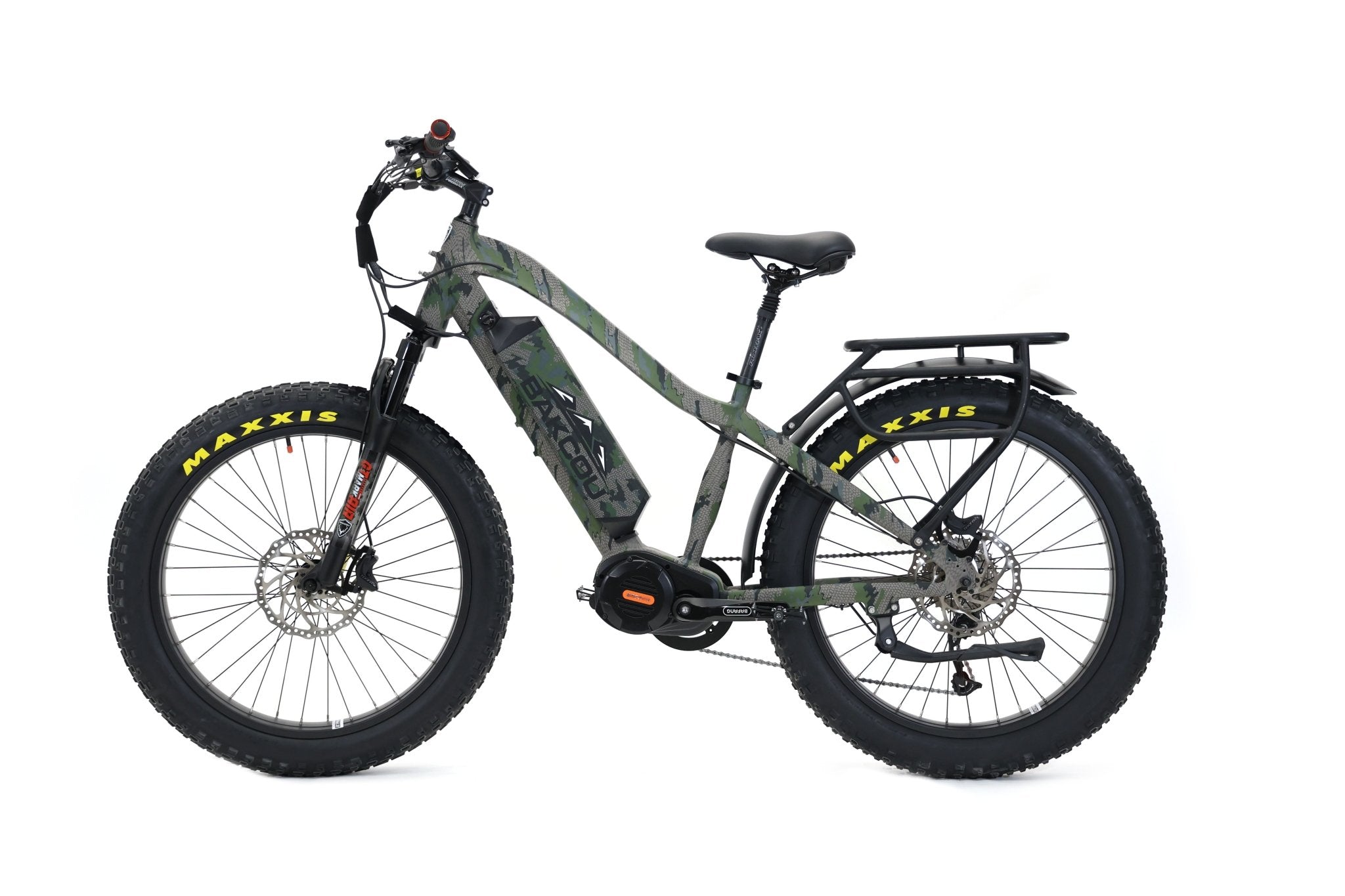 Bakcou Mule Elite Electric Hunting Bike Bafang Ultra Mid Drive Motor