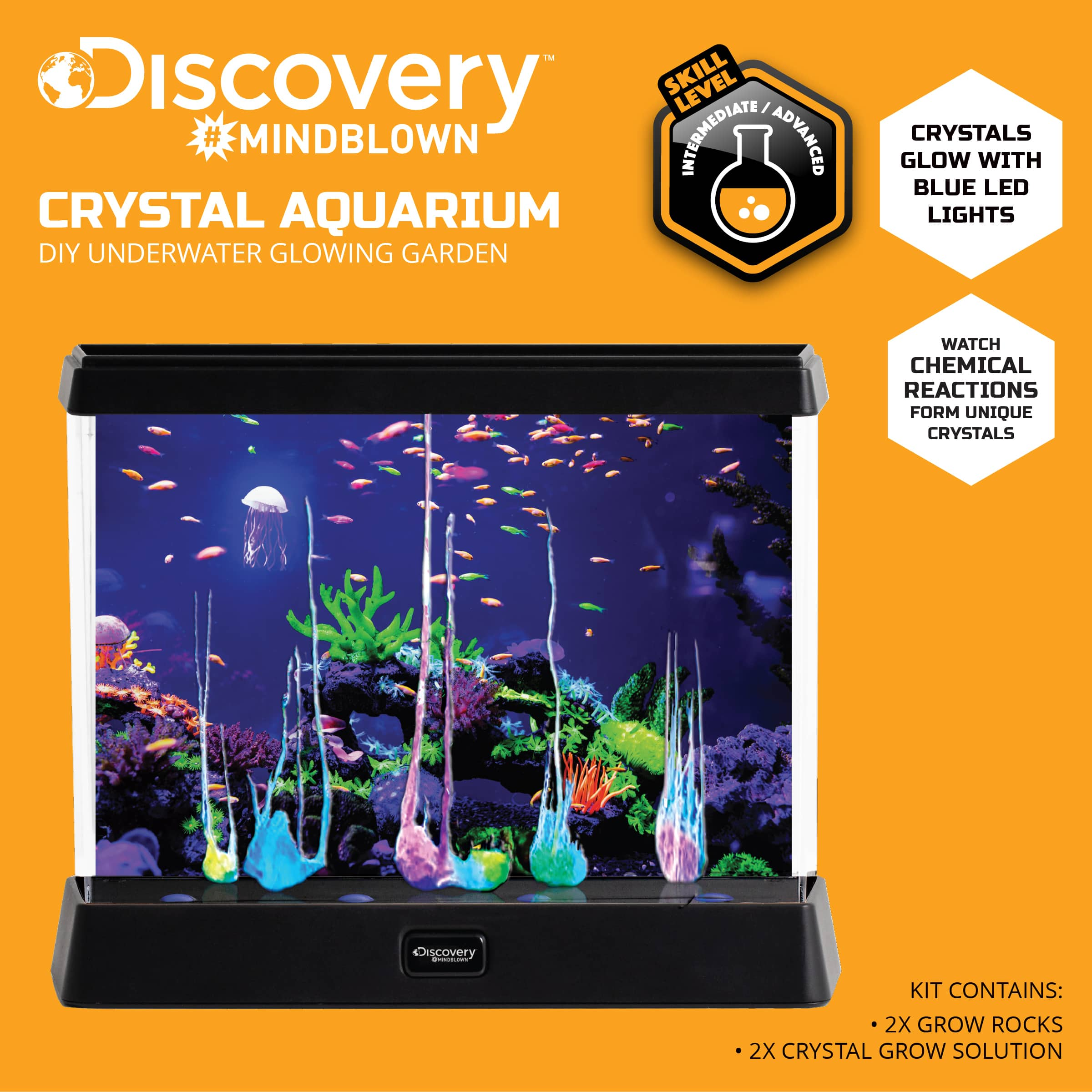 Discovery™ DIY Glowing Crystal Aquarium