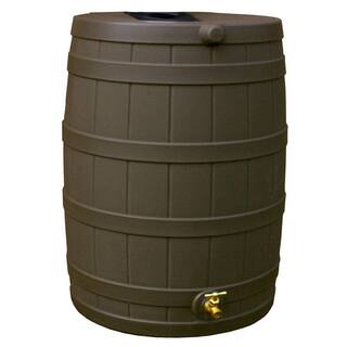 Good Ideas 50 Gal. Oak Rain Barrel RW50-OAK