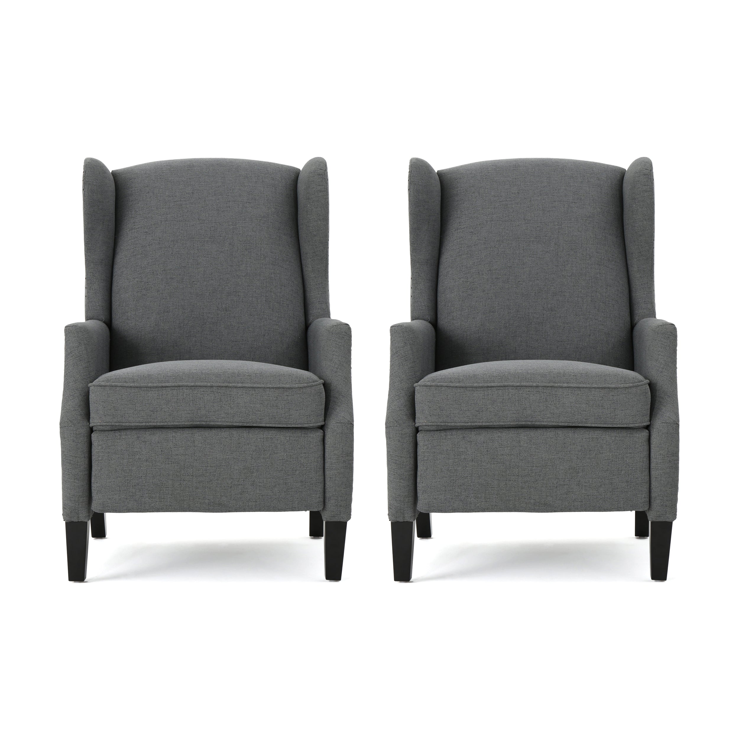 Weyland Contemporary Fabric Recliner (Set of 2)