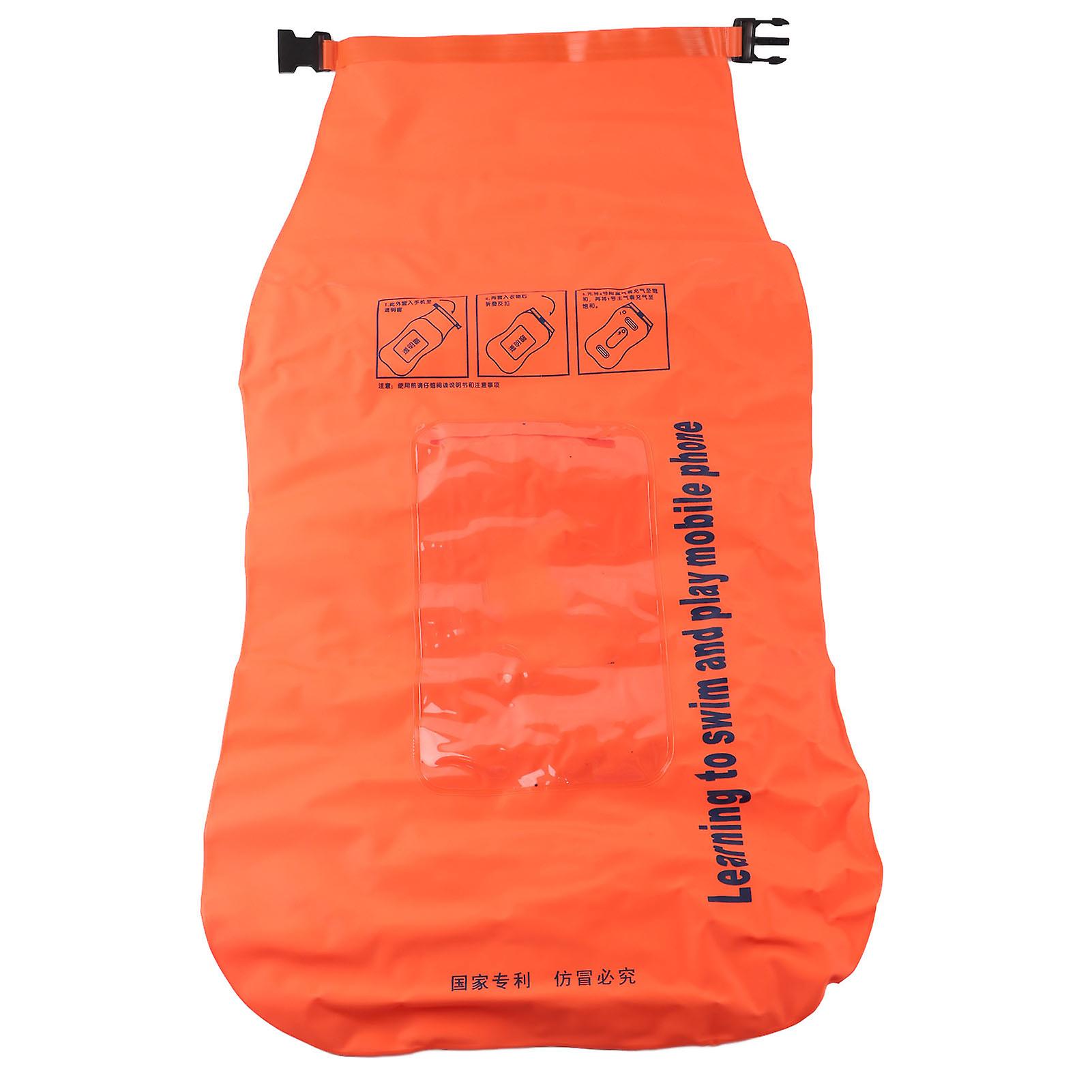 Adult Manual Inflatable Air Bag For Snorkeling Surfing Boating Swimming