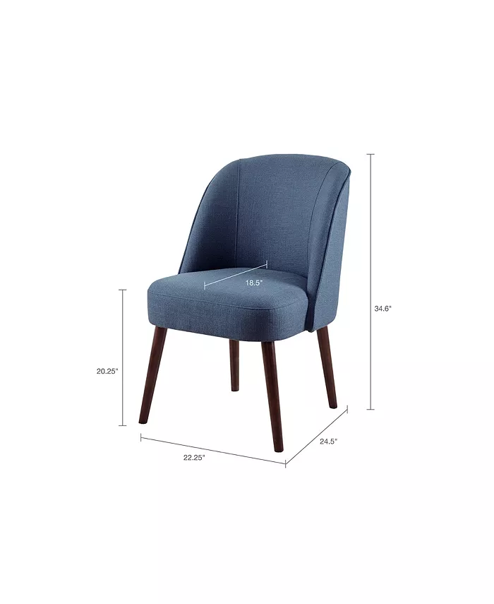 Furniture Bradley Rounded Back Dining Chair