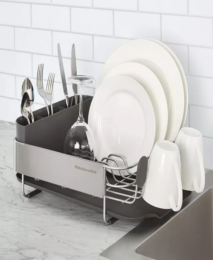 KitchenAid Stainless Steel Wrap Compact Dish Rack