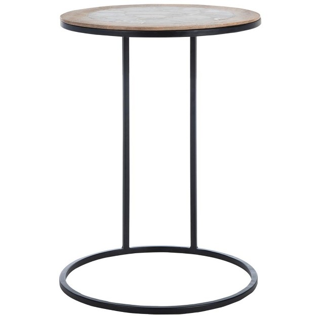 Gemma Agate Side Table Safavieh