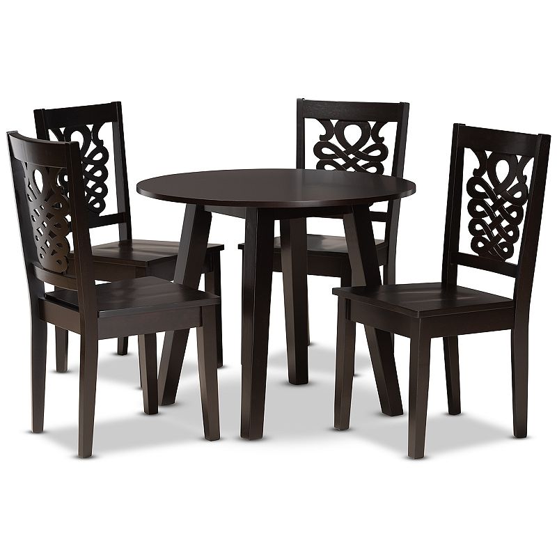 Baxton Studio Mina Dining 5-piece Set