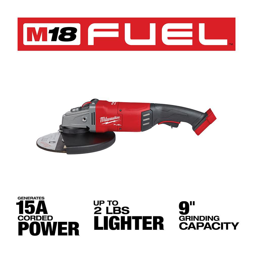 Milwaukee M18 FUEL 7 in. / 9 in. Large Angle Grinder 2785-20 from Milwaukee