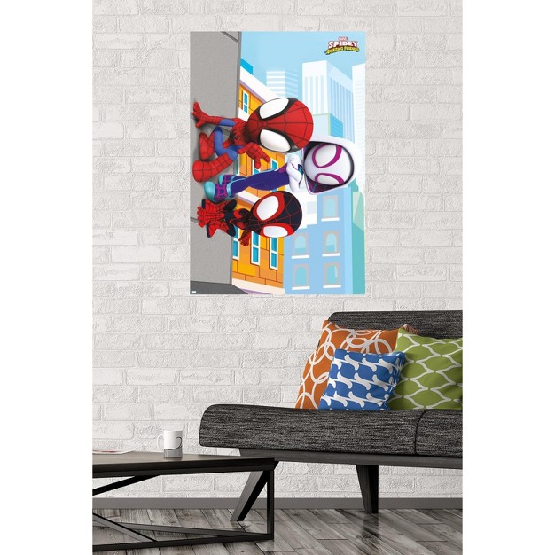 Trends International Marvel Spidey And His Amazing Friends Wall Unframed Wall Poster Prints