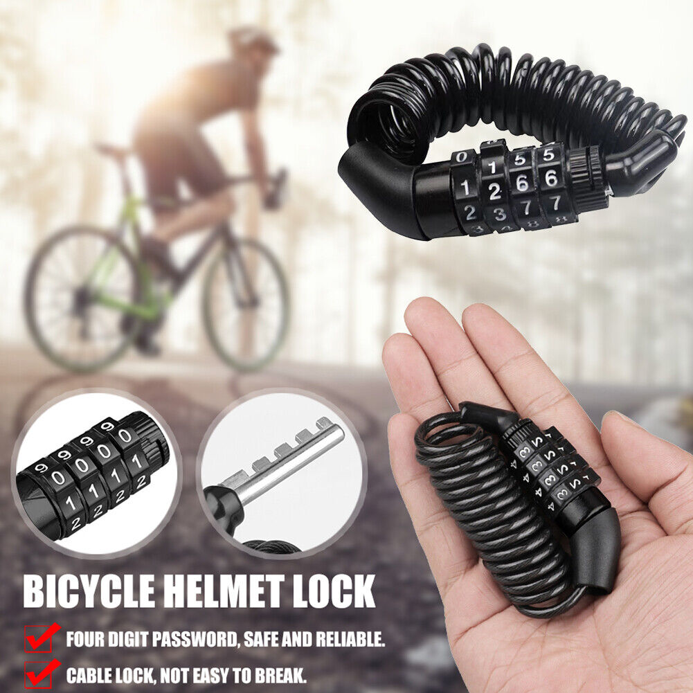 4 Digit Bicycle Lock Chain Lock Number Lock Tank Lock Combinations