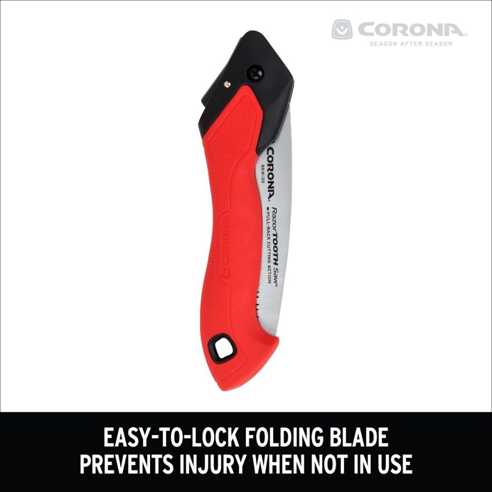 Corona Pruning Saw 7 RazorTOOTH Carbon Steel Curved Folding