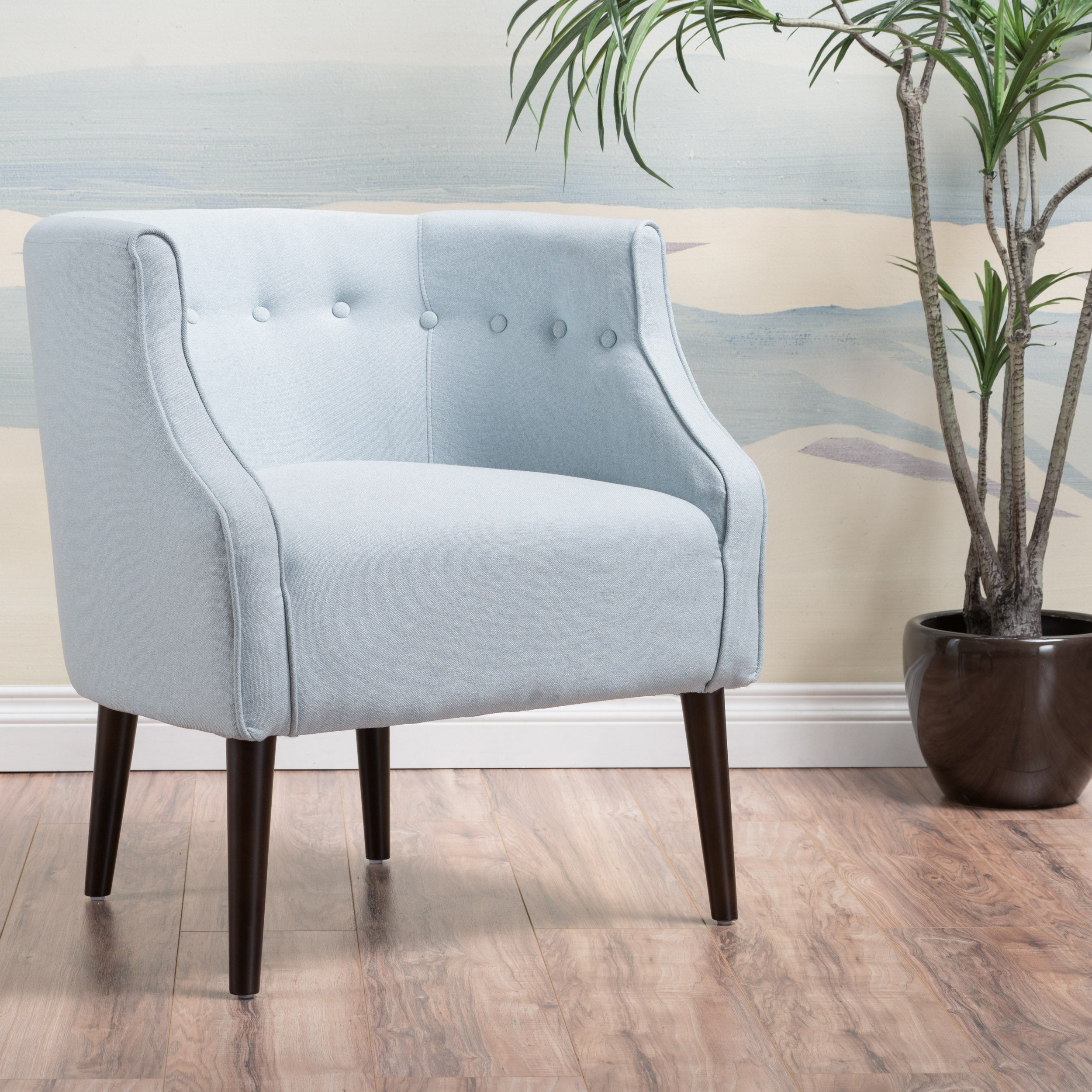 Davidson Tub Design Upholstered Accent Chair