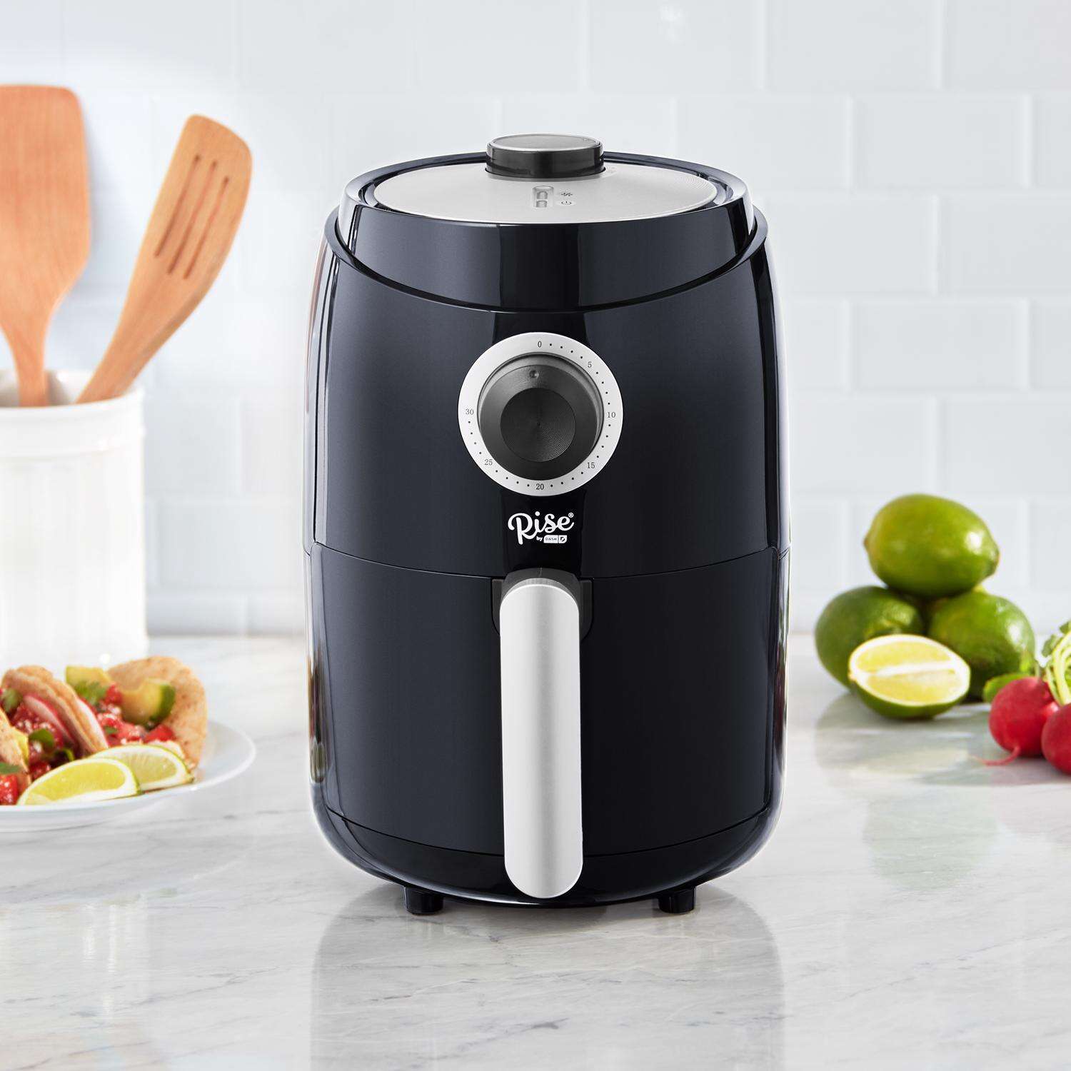 Rise by Dash Black 2 qt Air Fryer