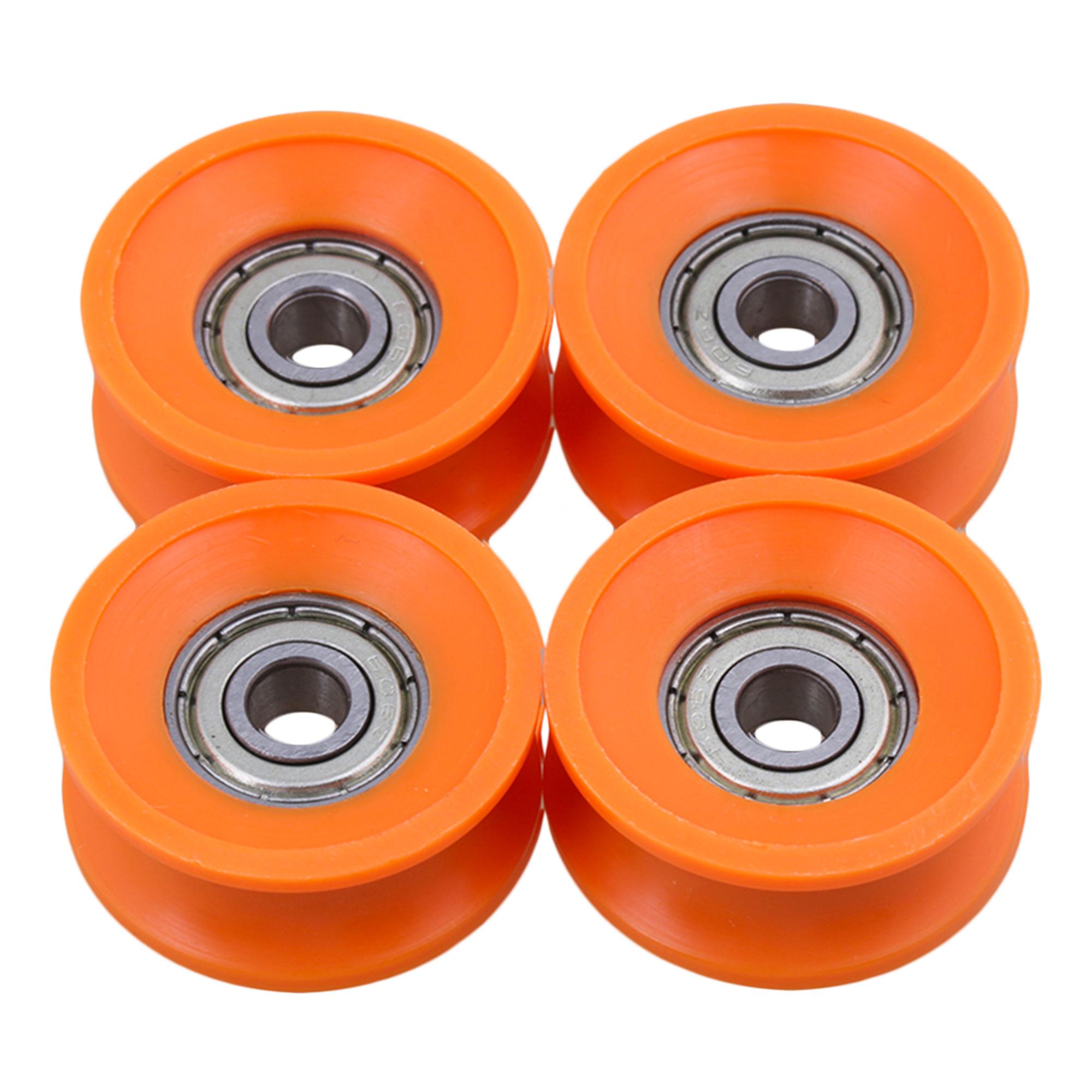 U Shape Groove Track Roller Guide Pulley Wheel