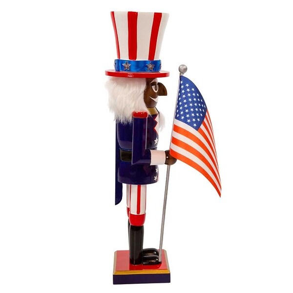 Kurt Adler 15Inch Patriotic African American Nutcracker