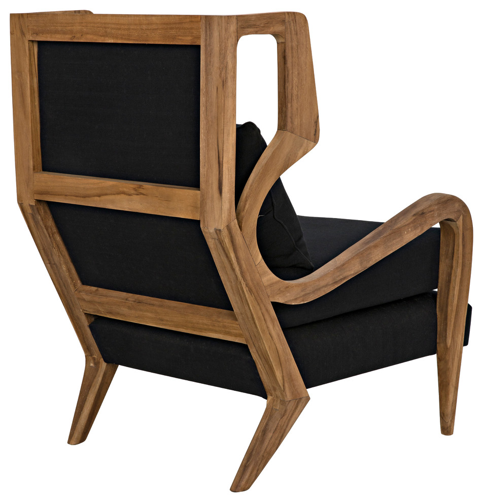 Carol Chair  Teak   Midcentury   Armchairs And Accent Chairs   by Lighting Reimagined  Houzz