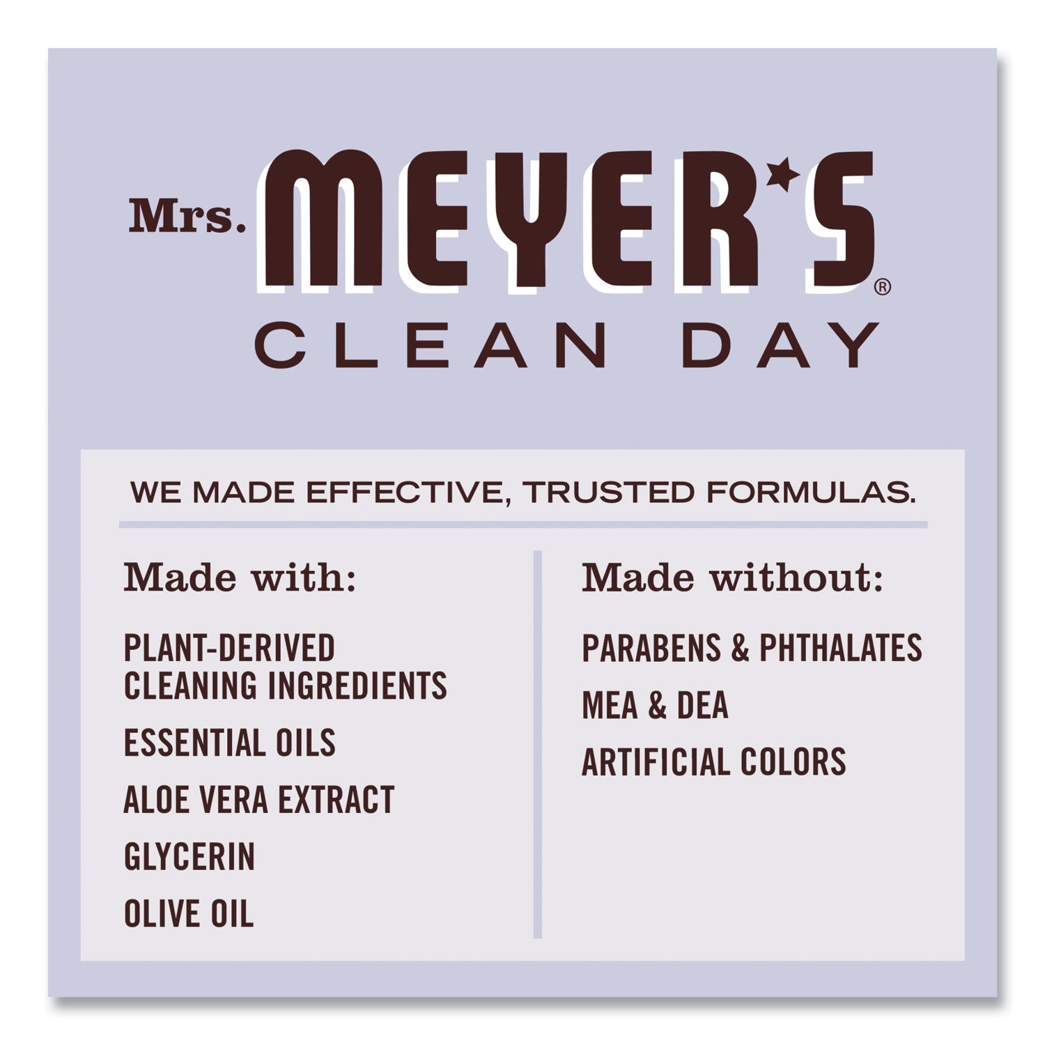 Clean Day Liquid Hand Soap Refill by Mrs. Meyer'sandreg; SJN651318EA