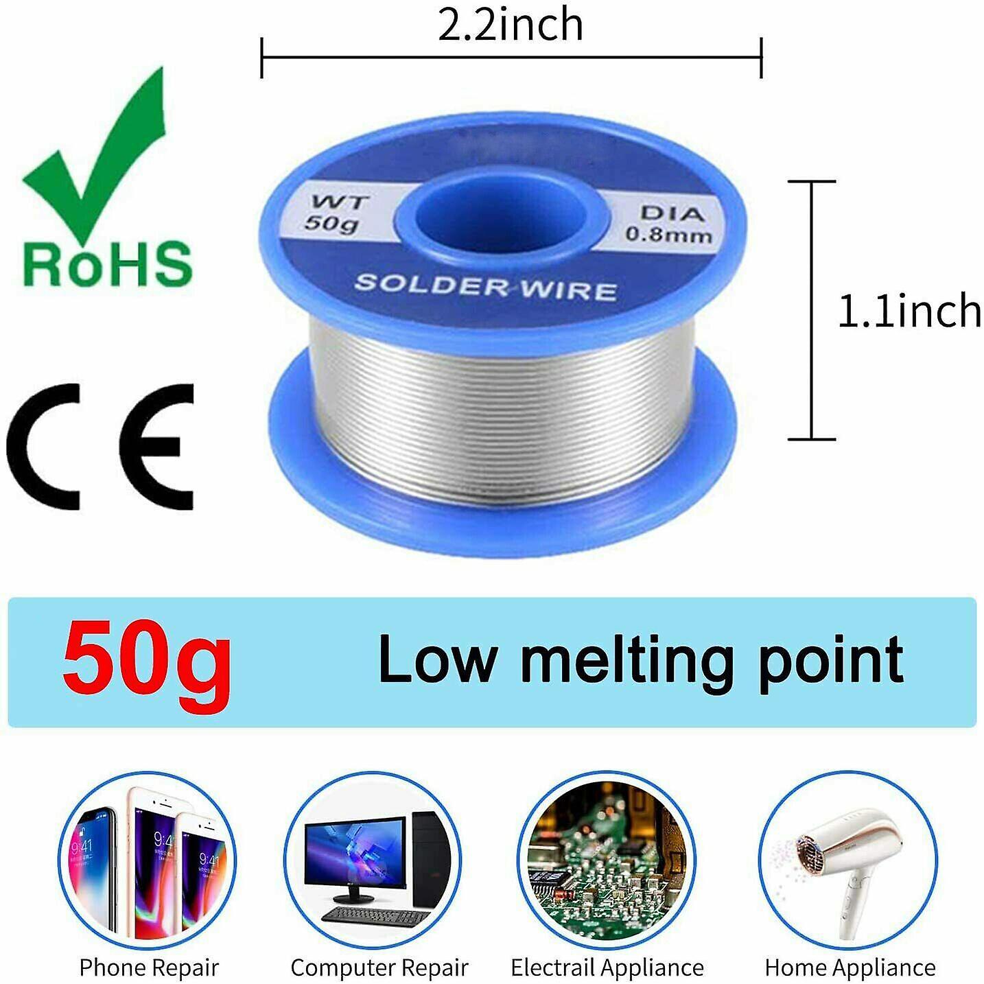 Soldering Iron Set 80w Station Temperature Solder Iron Wire Stand Kit