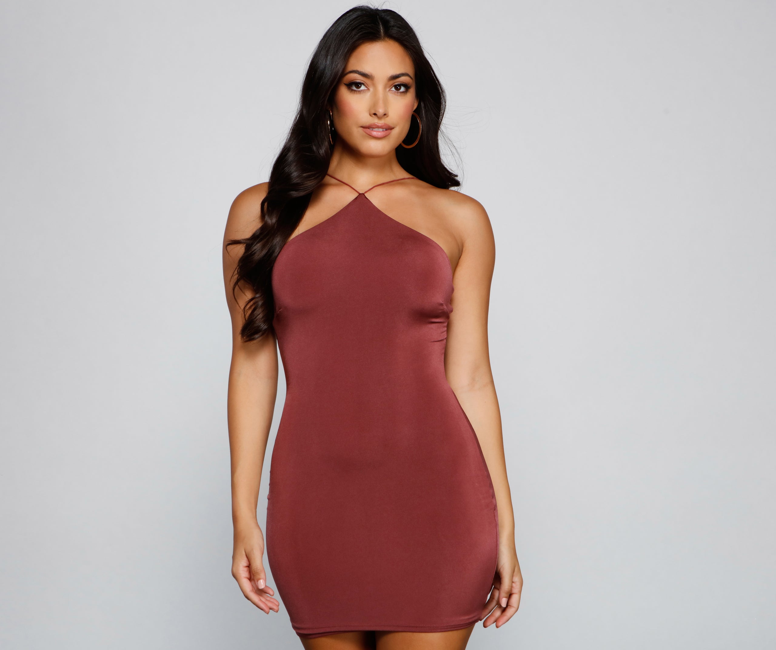 CLEARANCE - Date Night Chic Mini Dress