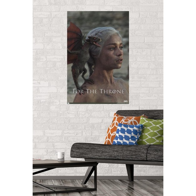 Trends International Game Of Thrones Daenerys Targaryen Unframed Wall Poster Prints