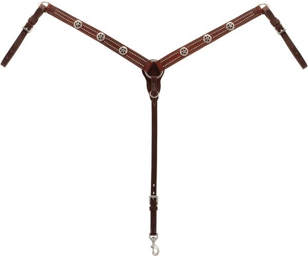 Weaver Leather Texas Star Tapered Horse Breast Collar