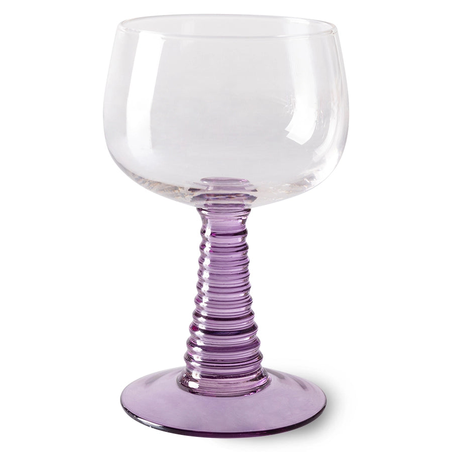 Wine glass - purple