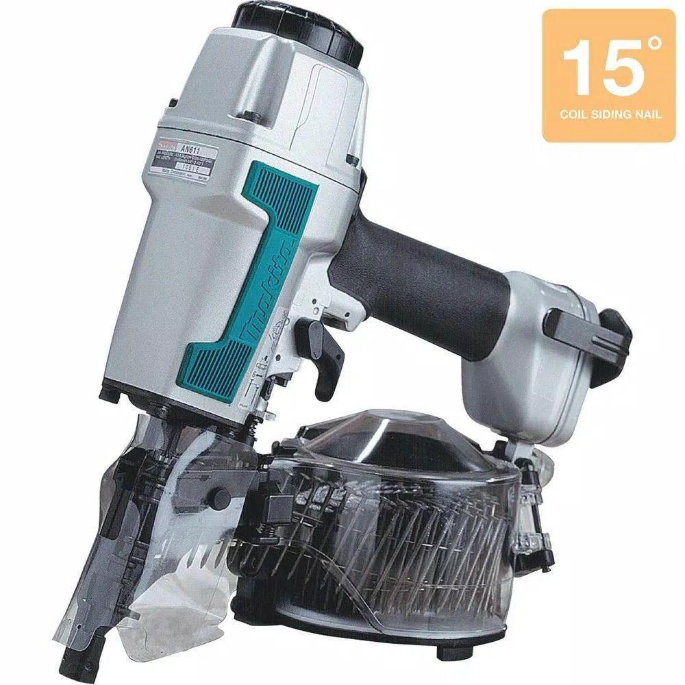 Makita 2-1/2 in. 15° Siding Coil Nailer and#8211; XDC Depot