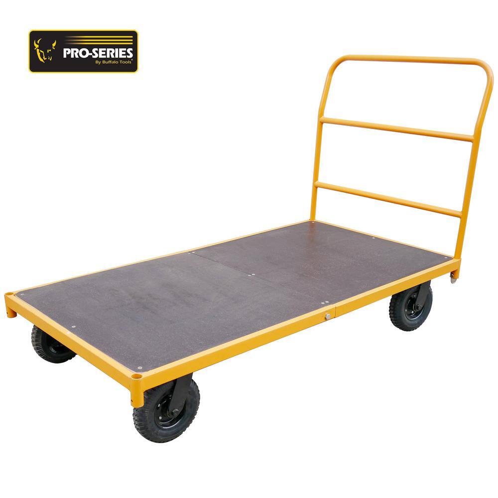 PRO-SERIES 750 lbs. 5 ft. Steel Platform Utility Cart 806465