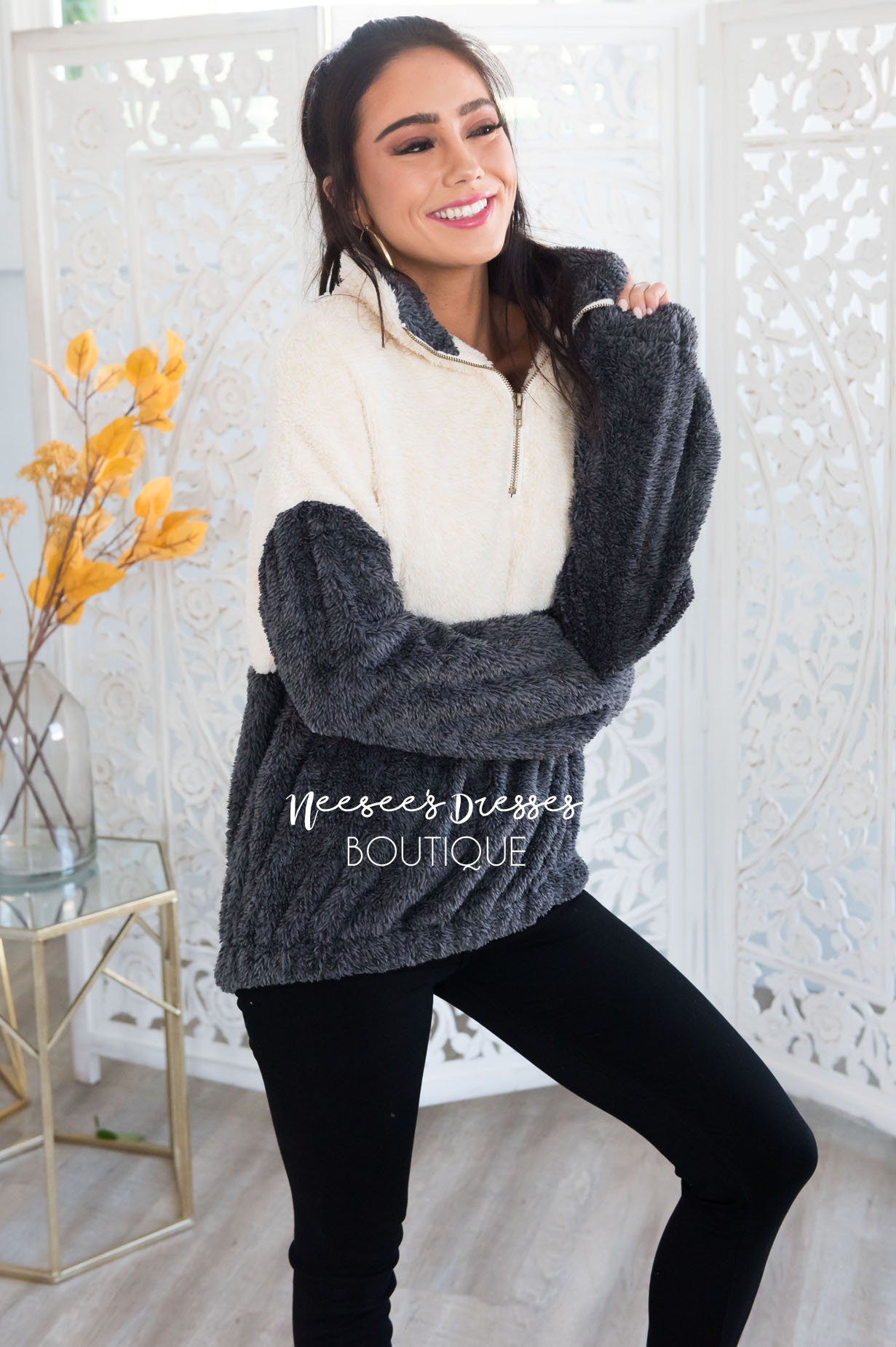 Chilly Days Modest Pullover