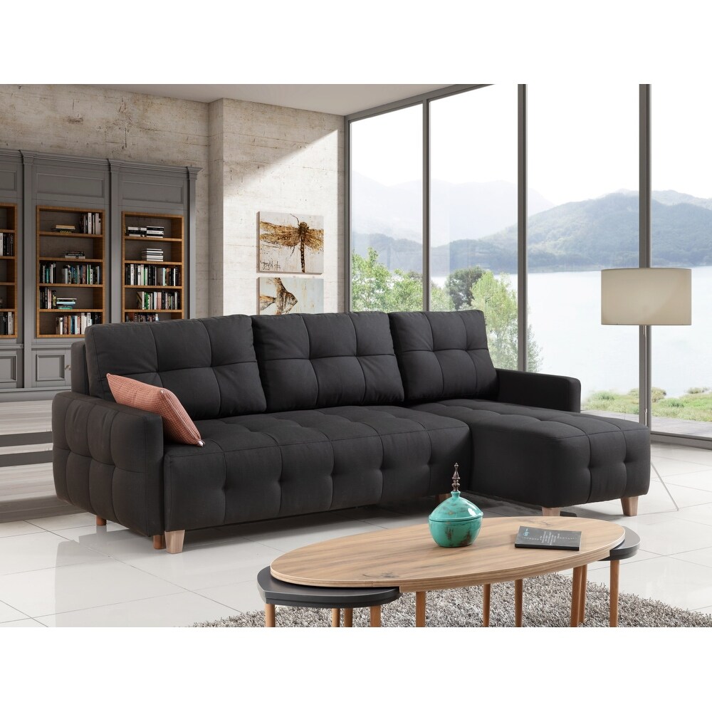 Cassa Reversible Chaise Sectional Sofa