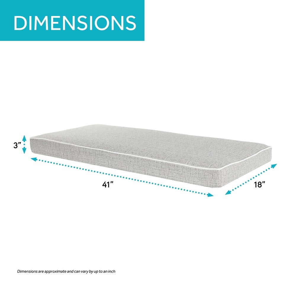 Outdoor/ Indoor Bench Cushion for Patio Furniture