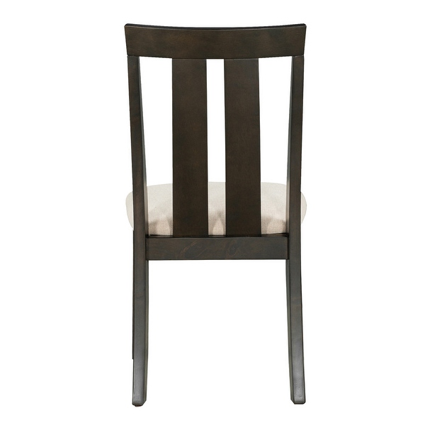 Dining Chairs Soft Fabric Dining Room Chairs with Seat Cushions and Curved Back