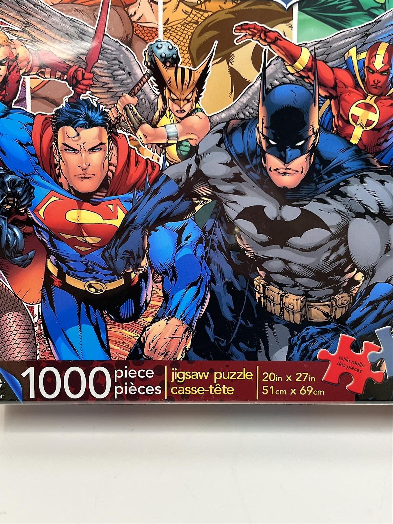 Justice League of America 1000 Piece Jigsaw Puzzle 20 Inch x 27 Inch