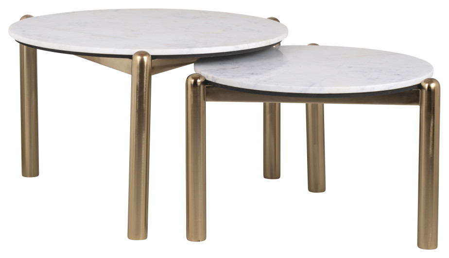 Tripod Marble Coffee Table  OROA Jael   Contemporary   Coffee Tables   by Oroa   Distinctive Furniture  Houzz