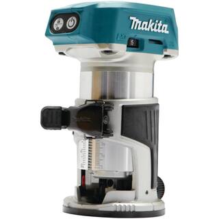 Makita 18V LXT Lithium-Ion Brushless Cordless Variable Speed Compact Router with Built-In LED Light (Tool Only) XTR01Z