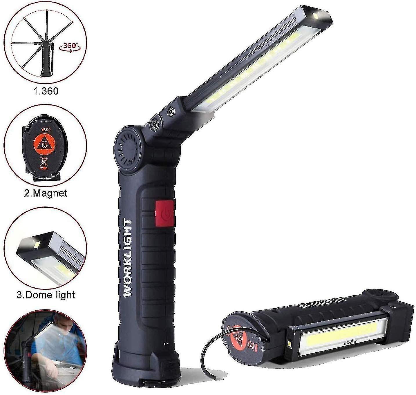 Rechargeable Led Work Light，led Work Light， Rechargeable Led Workshop Light， Inspection Light， Magne