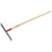 Union Tools Level Rake for Gravel, 15 1/2 in Steel Blade, 66 in White Ash Handle