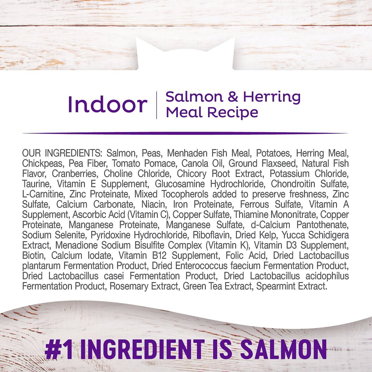 Wellness Complete Health Natural Salmon and Herring Indoor Grain-Free Dry Cat Food