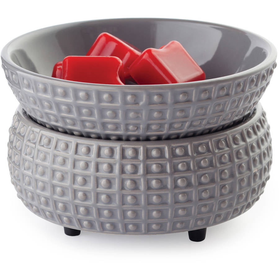 Slate 2-In-1 Candle and Fragrance Warmer For Candles And Wax Melts from Candle Warmers Etc.