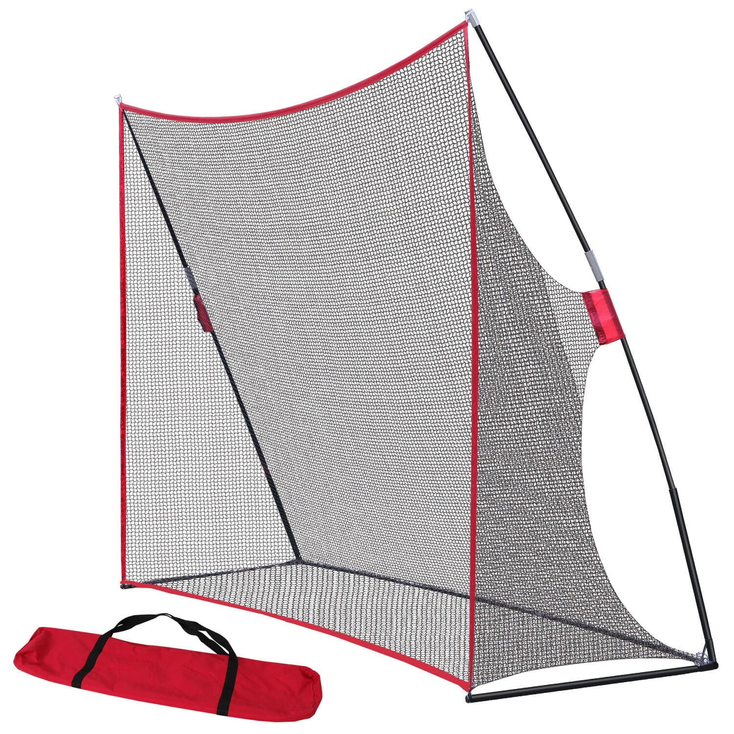 ZenSports 10x7FT Portable Golf Practice Nets W/ Carry Case - Golfing at Home， Outdoor/Backyard Training