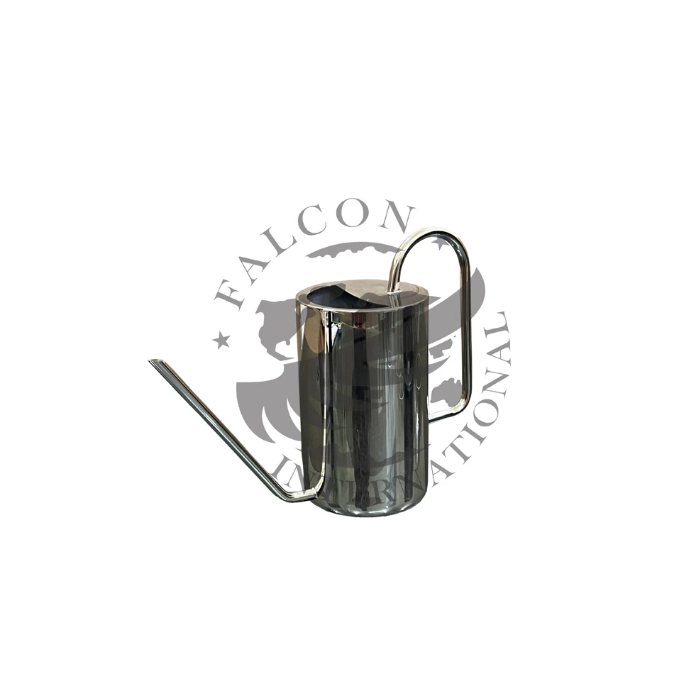 Newest Design Customized Size Matel Jug Planter Can Water Cane Shiny Polished Watering Canes At Affordable Price