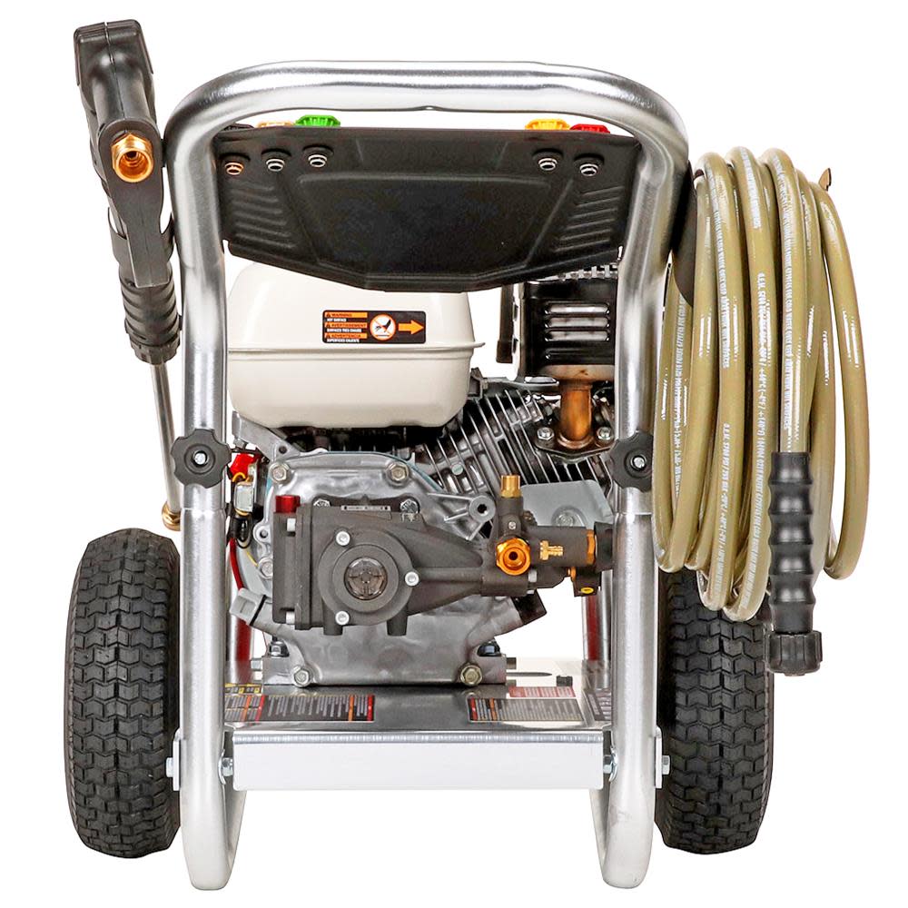 Simpson Professional Pressure Washer Cold Water Gas GX200 with AAA Triplex Plunger Pump ;