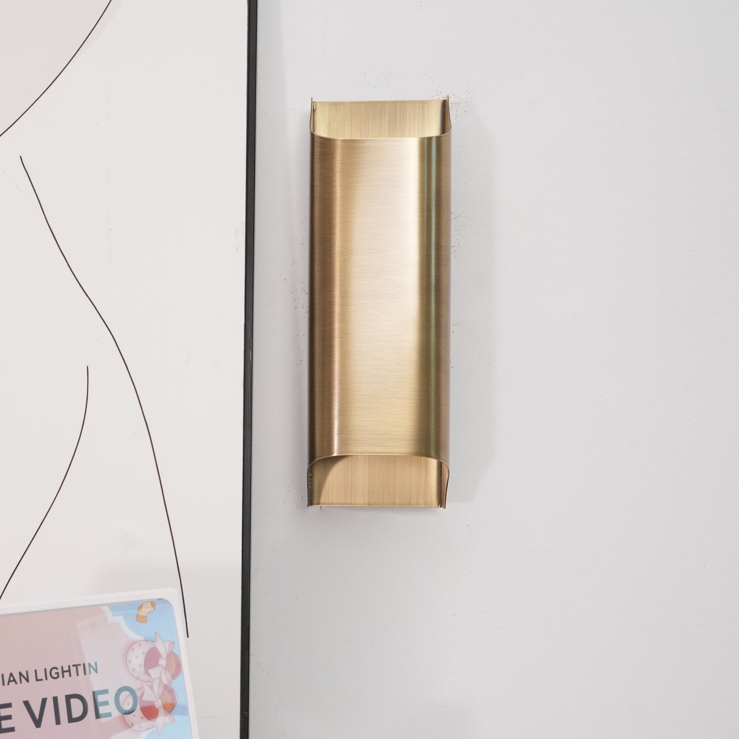 Leclerc Brass Wall Lamp