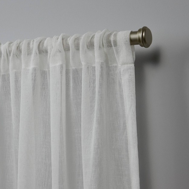 Belfry Rod Pocket Sheer Window Curtain Panels Nicole Miller