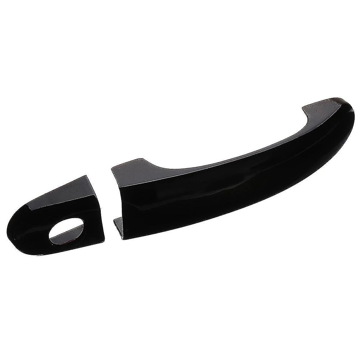 8pcs Set Abs Chrome Door Handle Covers Trim For Transporter T5 T6 Van 2003-2015 Gloss Black